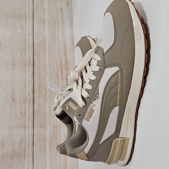 Puma Graviton Khaki and Cream Soft Foam Athletic Shoes 10.5 - Picture 10 of 10